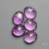 Rose Cut Amethysts Lot