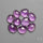 Rose Cut Amethysts Lot