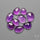 Rose Cut Amethysts Lot
