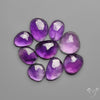 Rose Cut Amethysts Lot