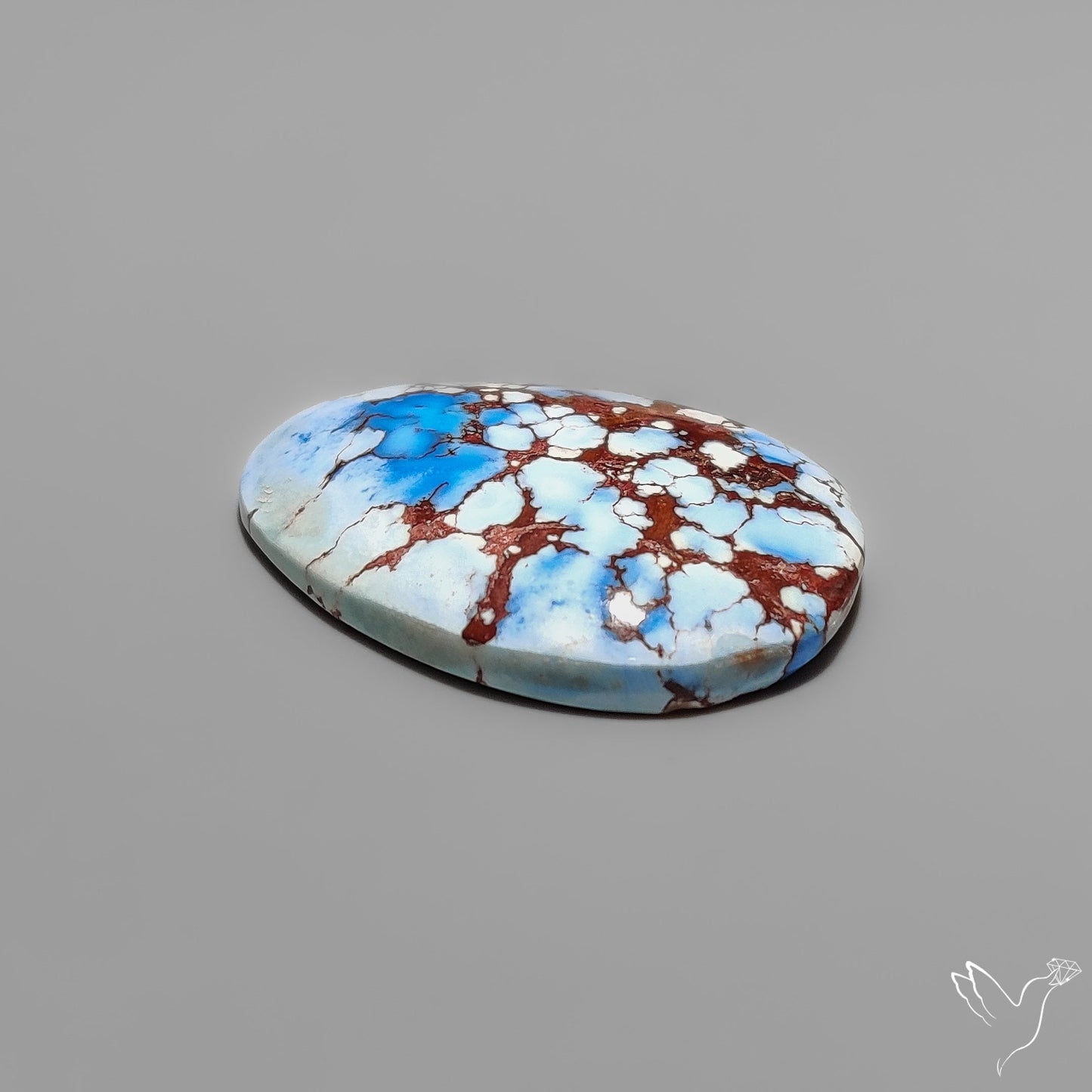 Golden Hill Turquoise Rare Top Grade Cabochon