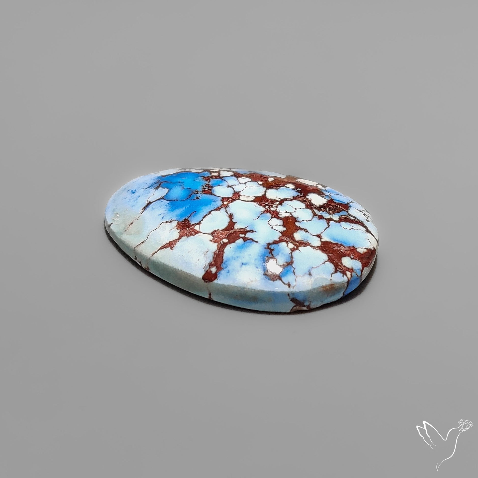 Golden Hill Turquoise Rare Top Grade Cabochon