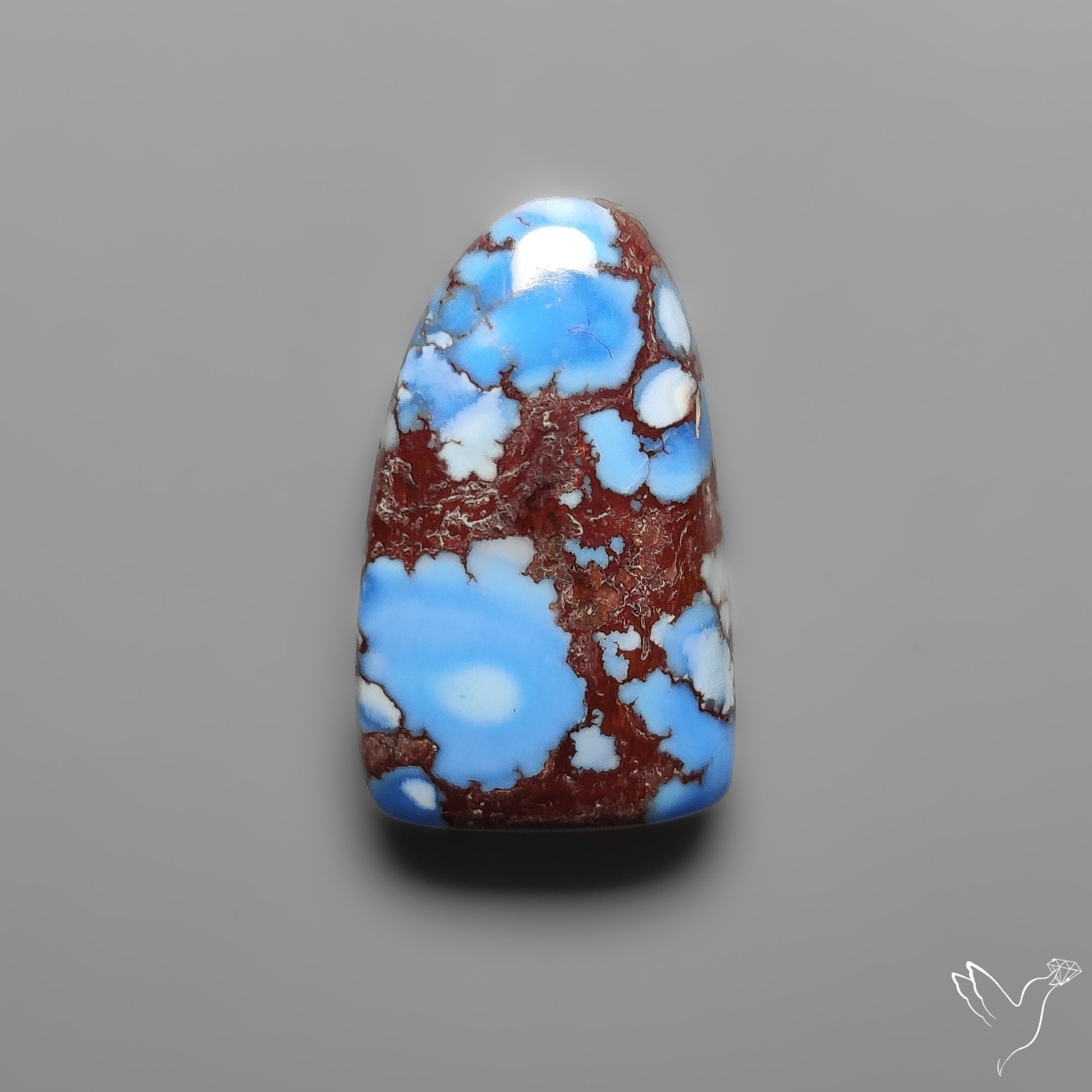 Golden Hill Turquoise Rare Top Grade Cabochon