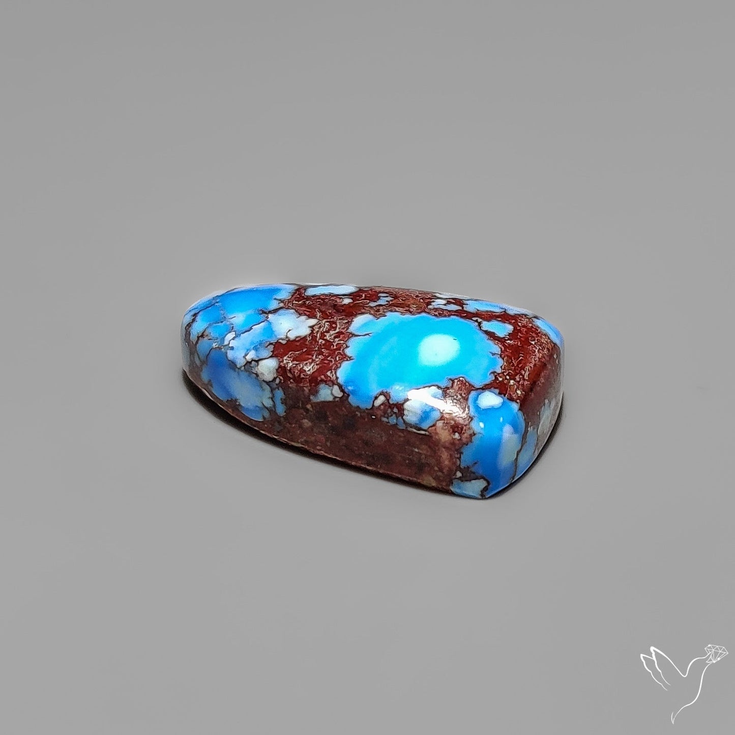 Golden Hill Turquoise Rare Top Grade Cabochon