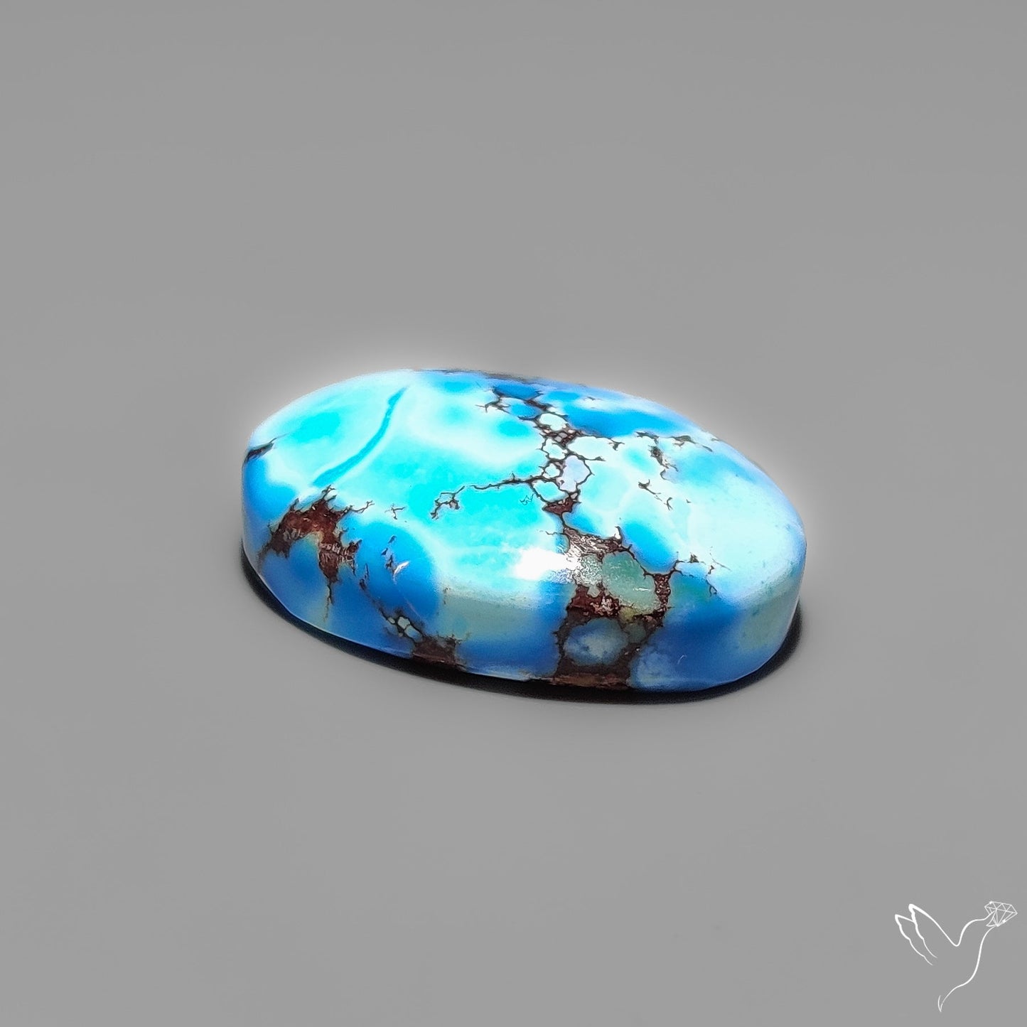 Golden Hill Turquoise Rare Top Grade Cabochon