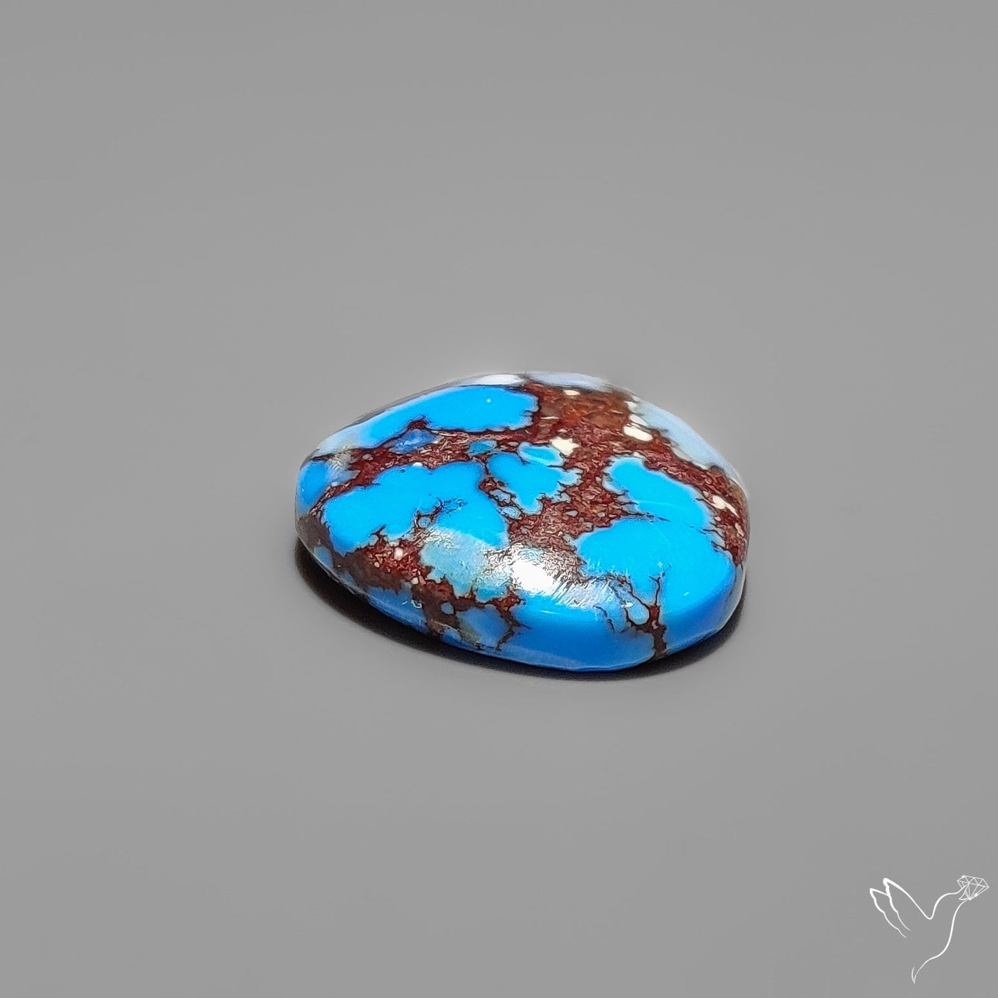 Golden Hill Turquoise Rare Top Grade Cabochon