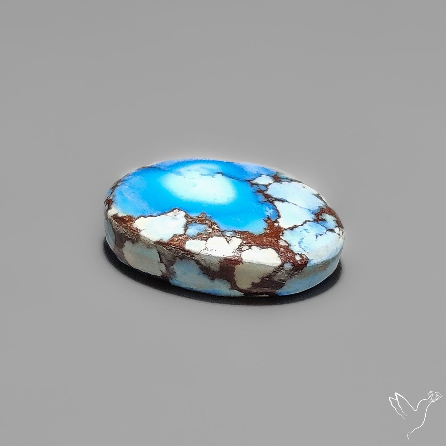 Golden Hill Turquoise Rare Top Grade Cabochon