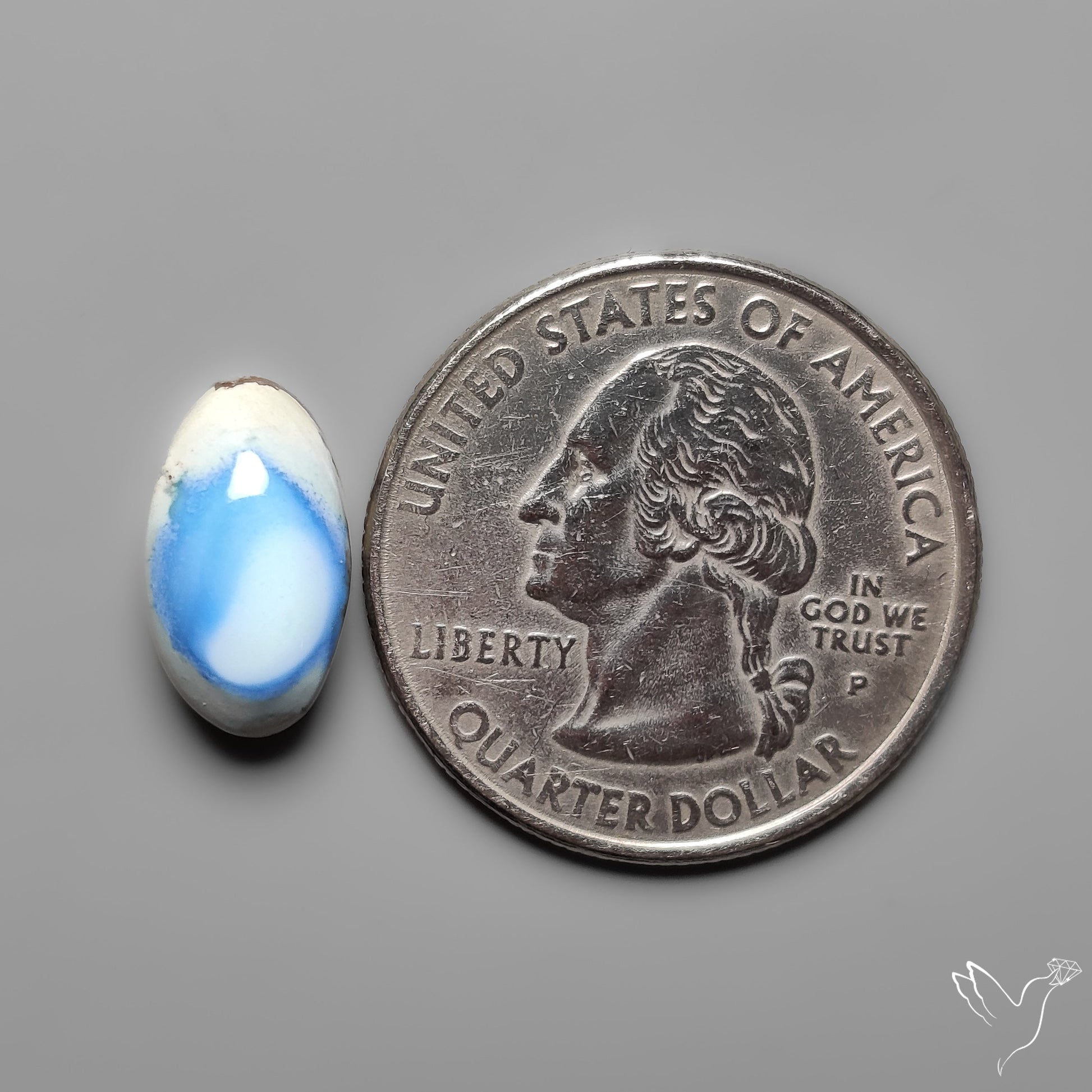 Golden Hill Turquoise Rare Top Grade Cabochon