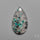 Confetti Gem Chrysocolla Cabochon from Arizona