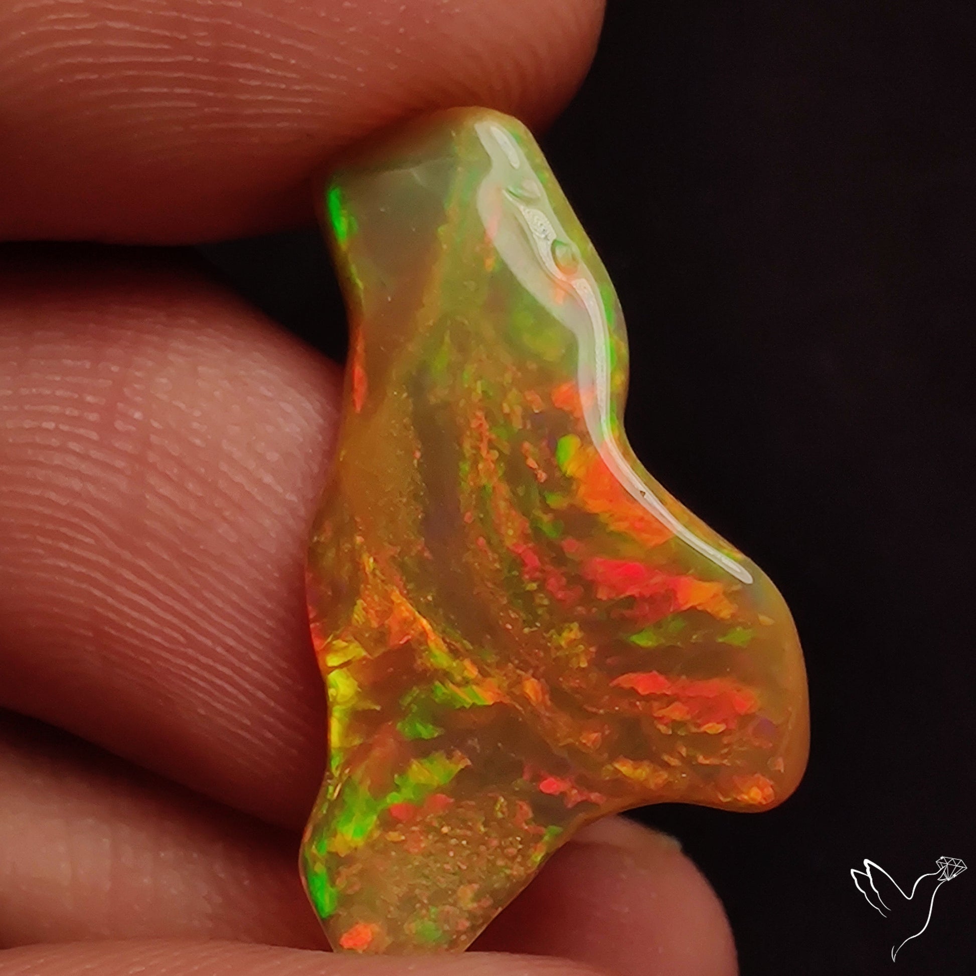 Ethiopian Welo Opal Raw Freeform Polished