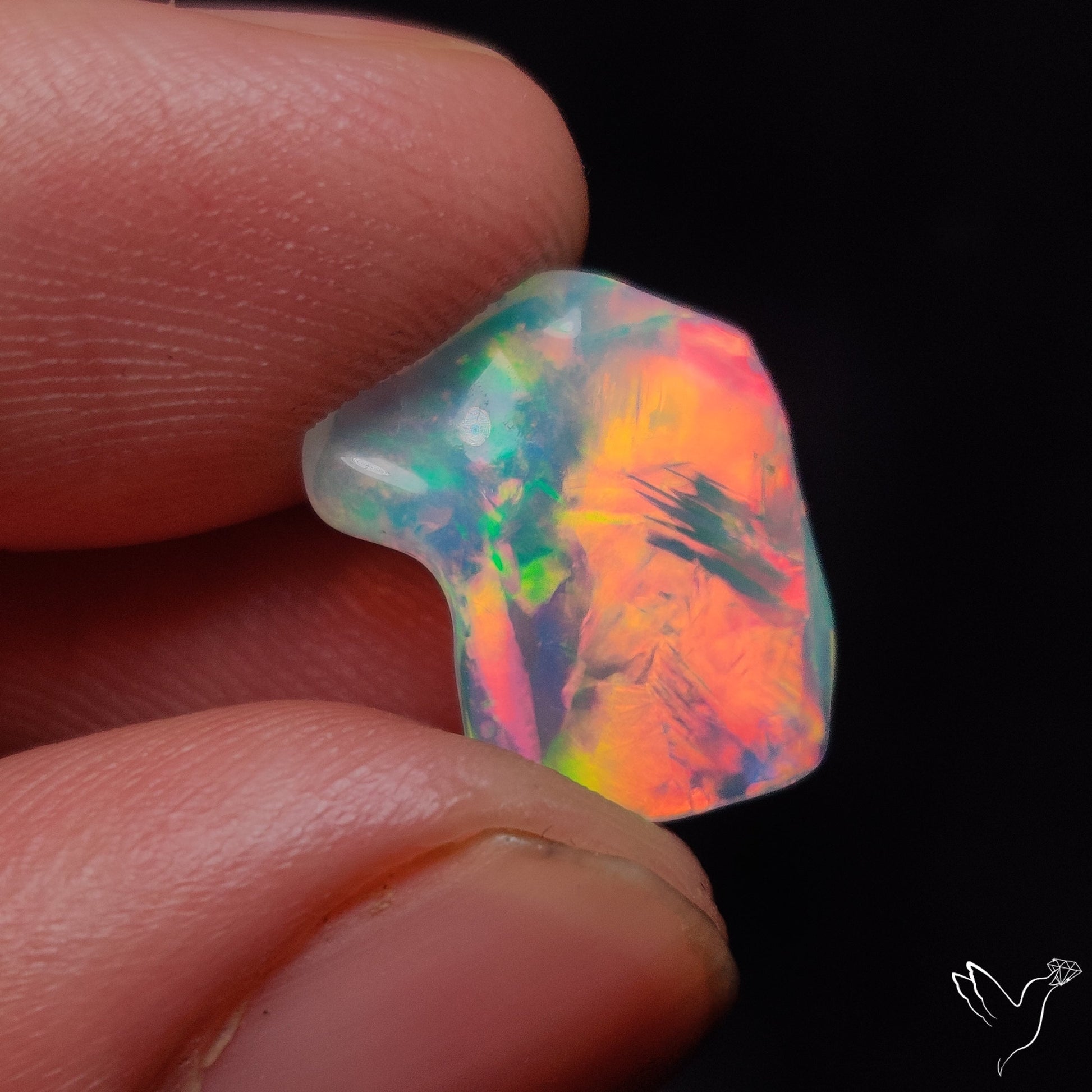 Ethiopian Welo Opal Raw Freeform Polished