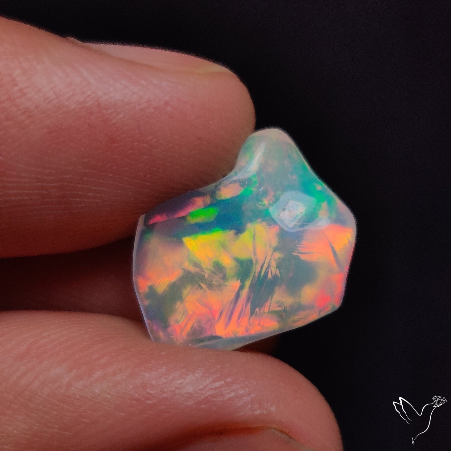 Ethiopian Welo Opal Raw Freeform Polished