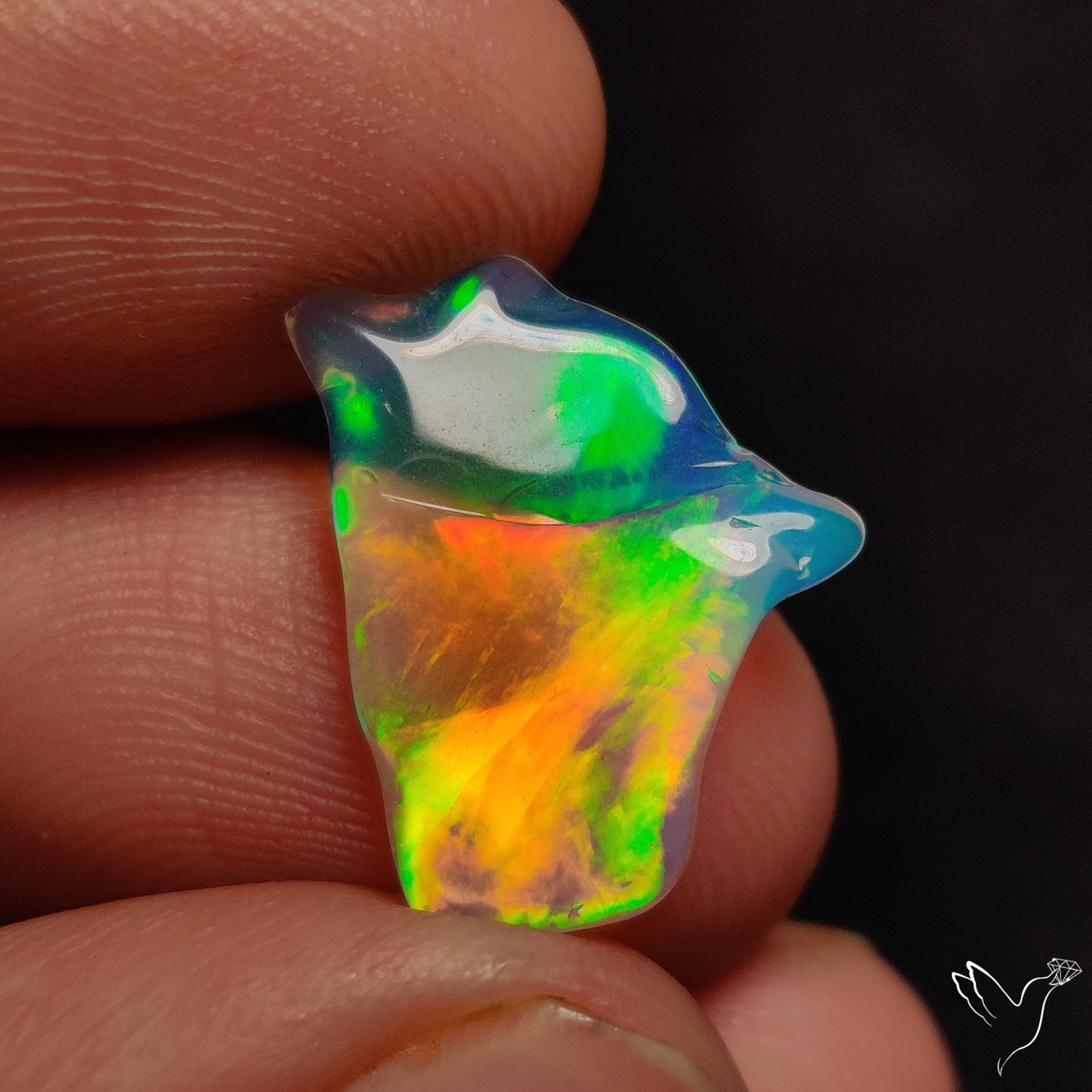 Ethiopian Welo Opal Raw Freeform Polished