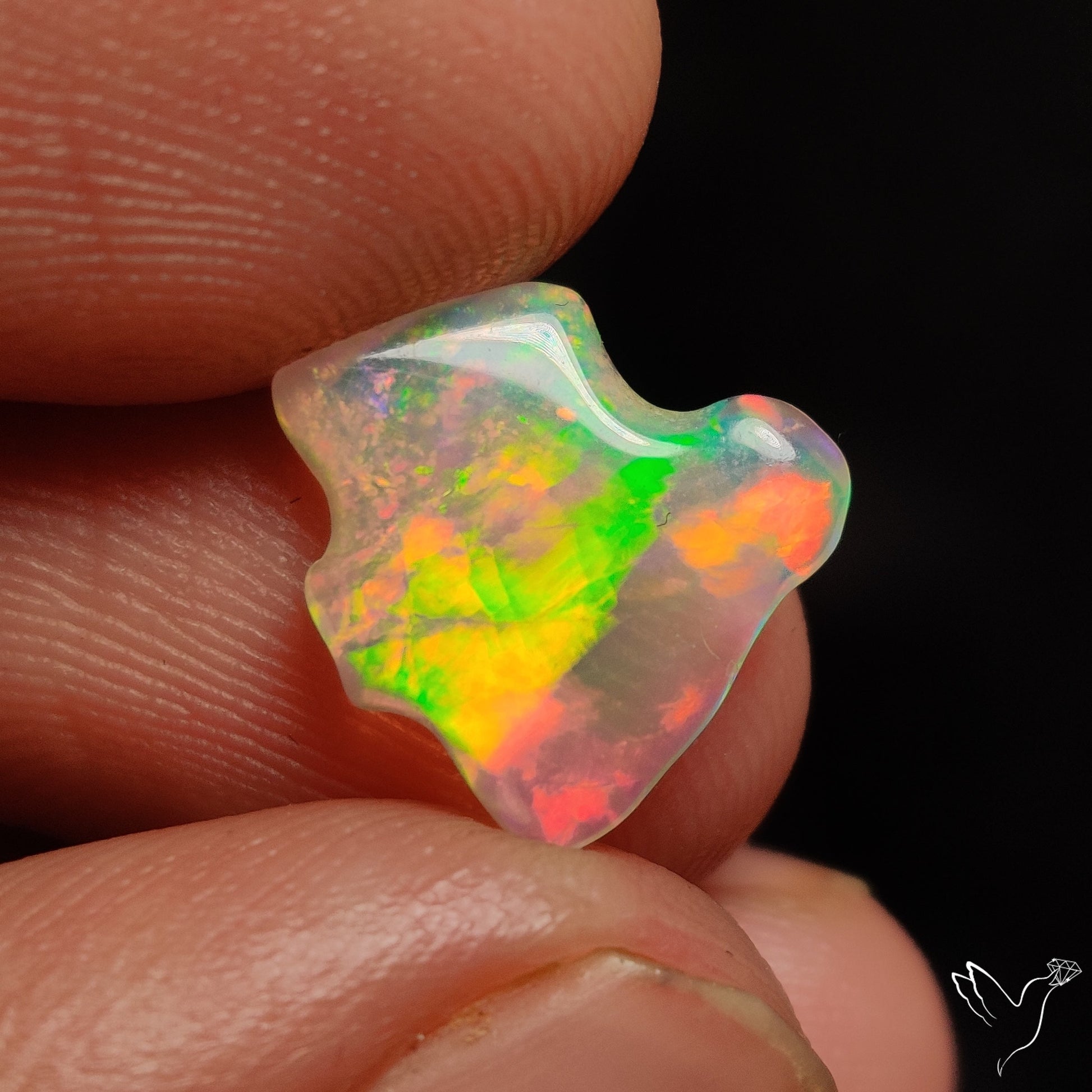 Ethiopian Welo Opal Raw Freeform Polished