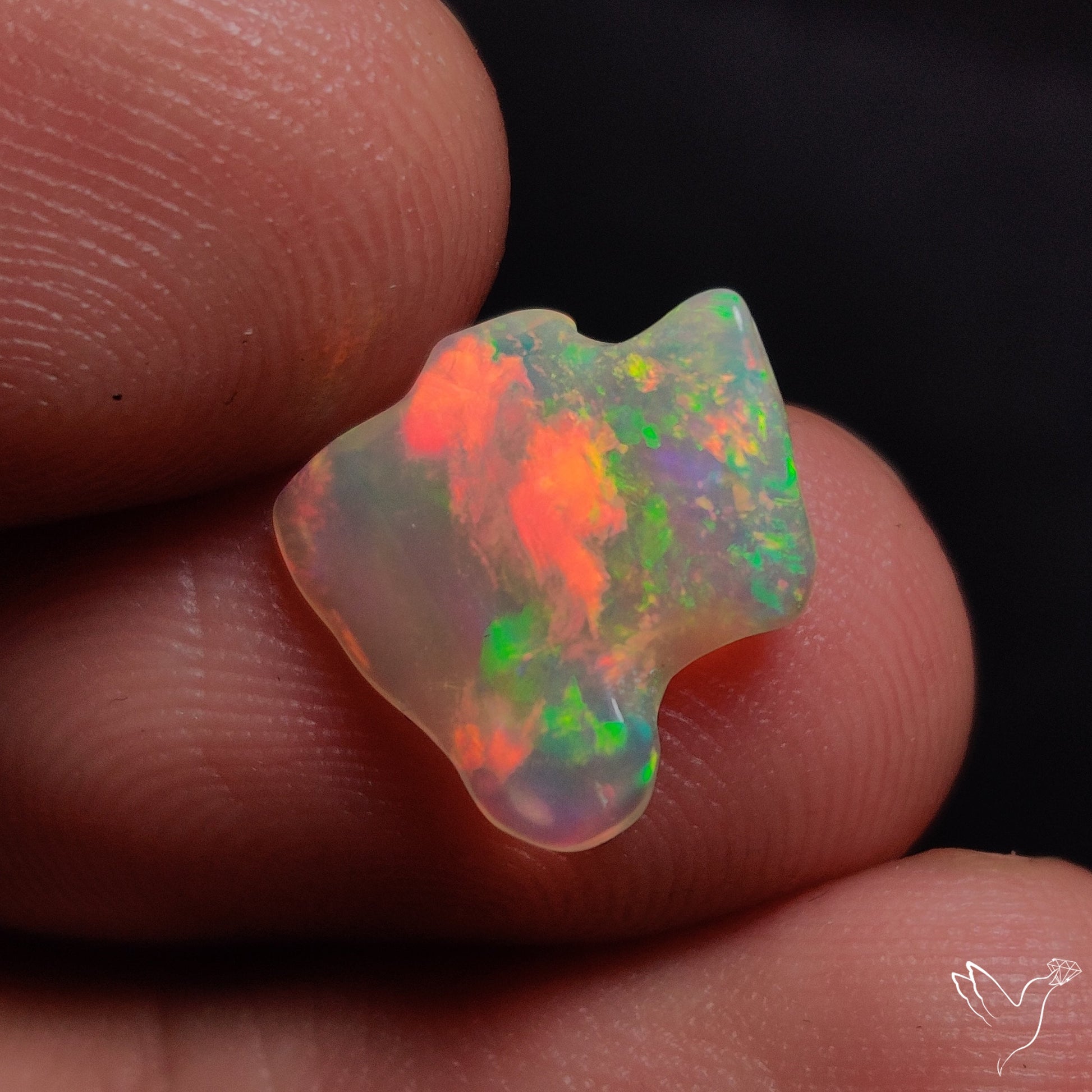 Ethiopian Welo Opal Raw Freeform Polished