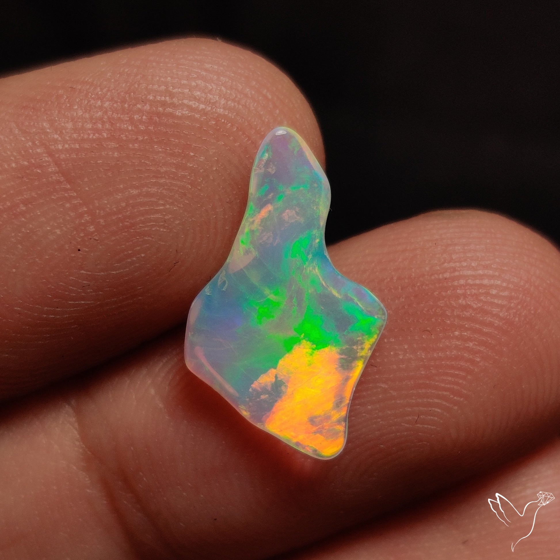 Ethiopian Welo Opal Raw Freeform Polished