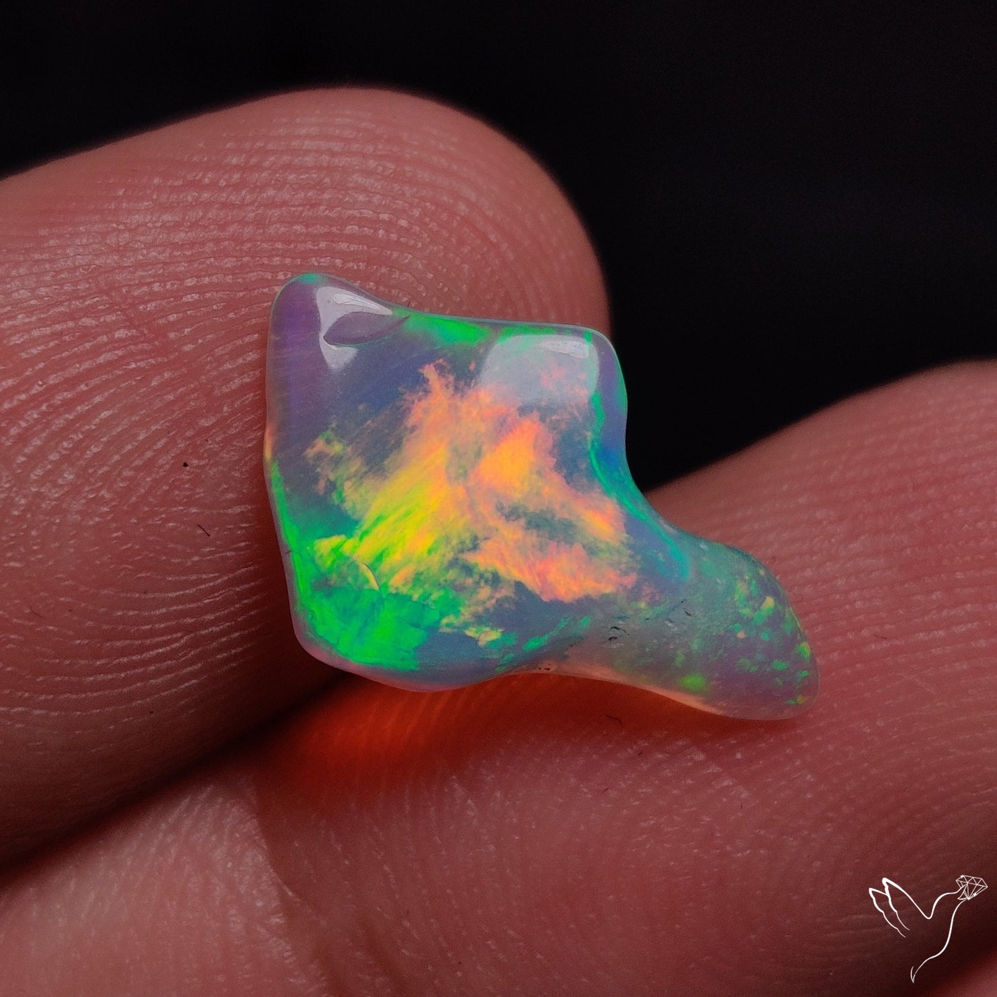 Ethiopian Welo Opal Raw Freeform Polished