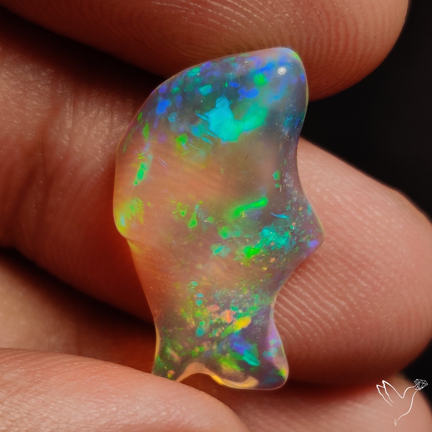 Ethiopian Welo Opal Raw Freeform Polished