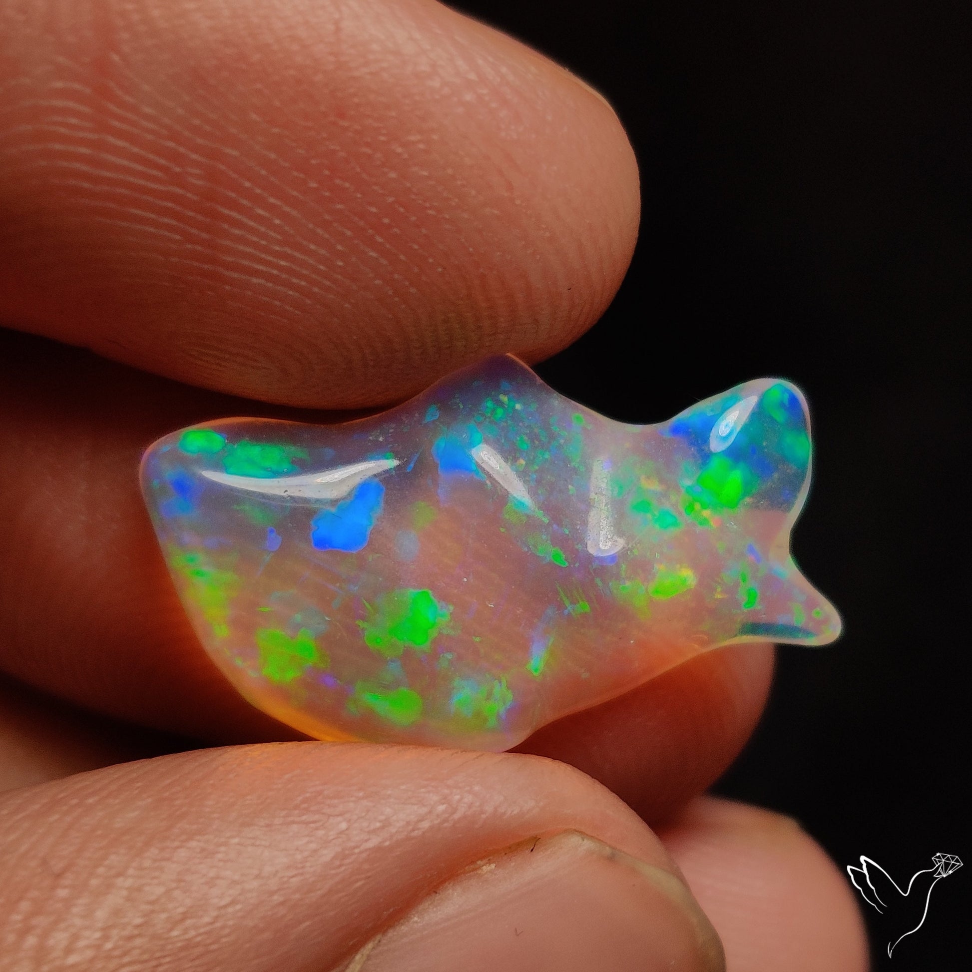 Ethiopian Welo Opal Raw Freeform Polished