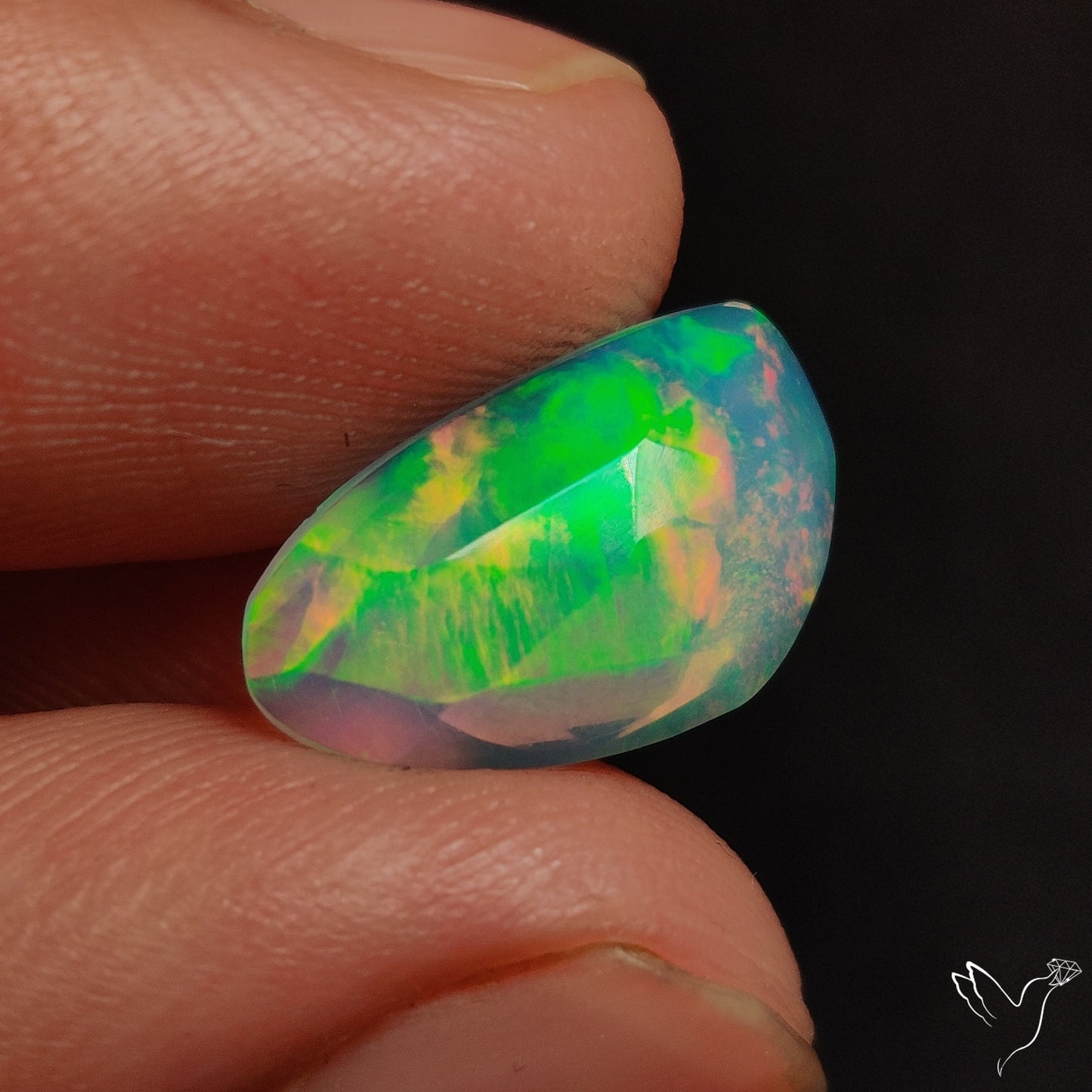 Rose Cut Ethiopian Welo Opal