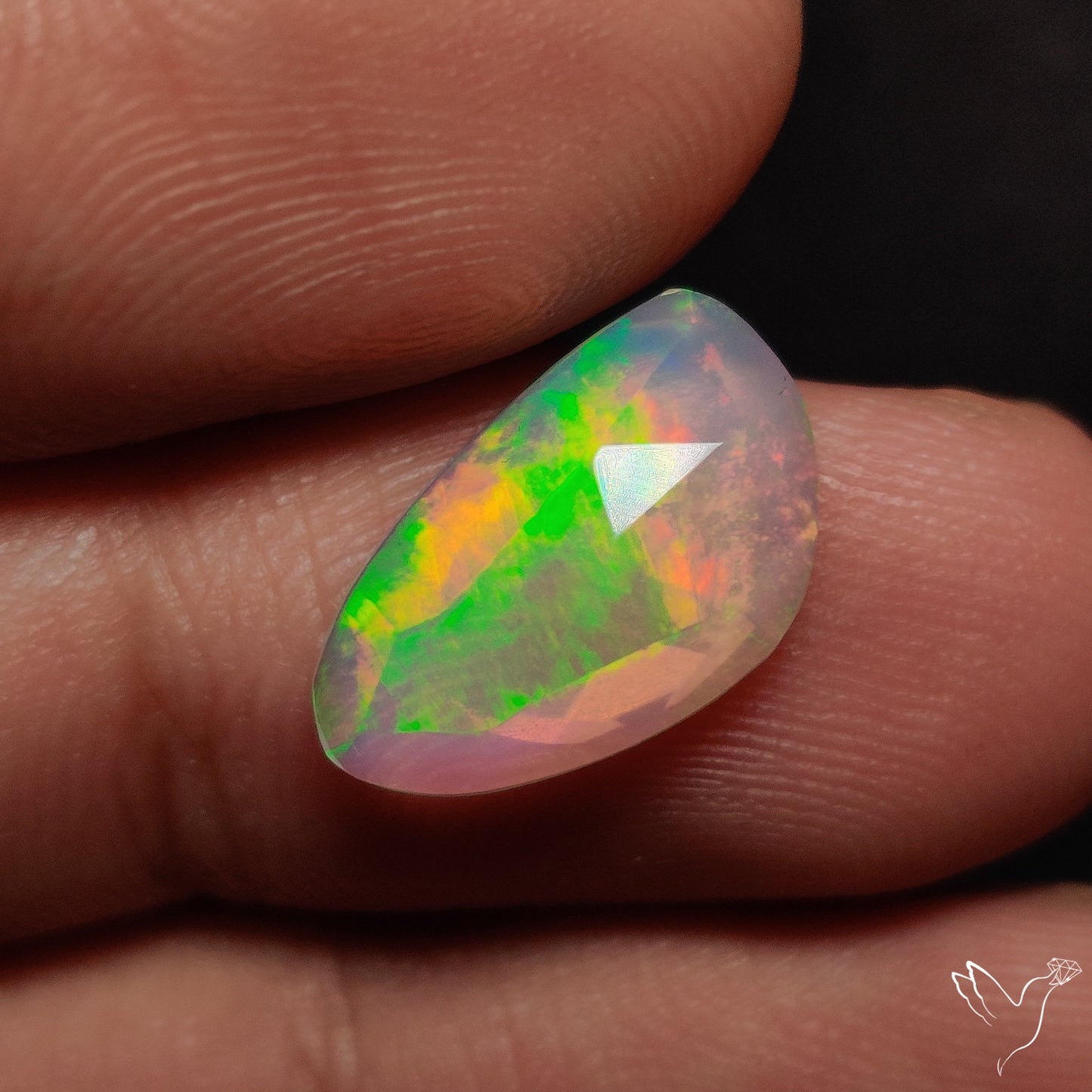 Rose Cut Ethiopian Welo Opal