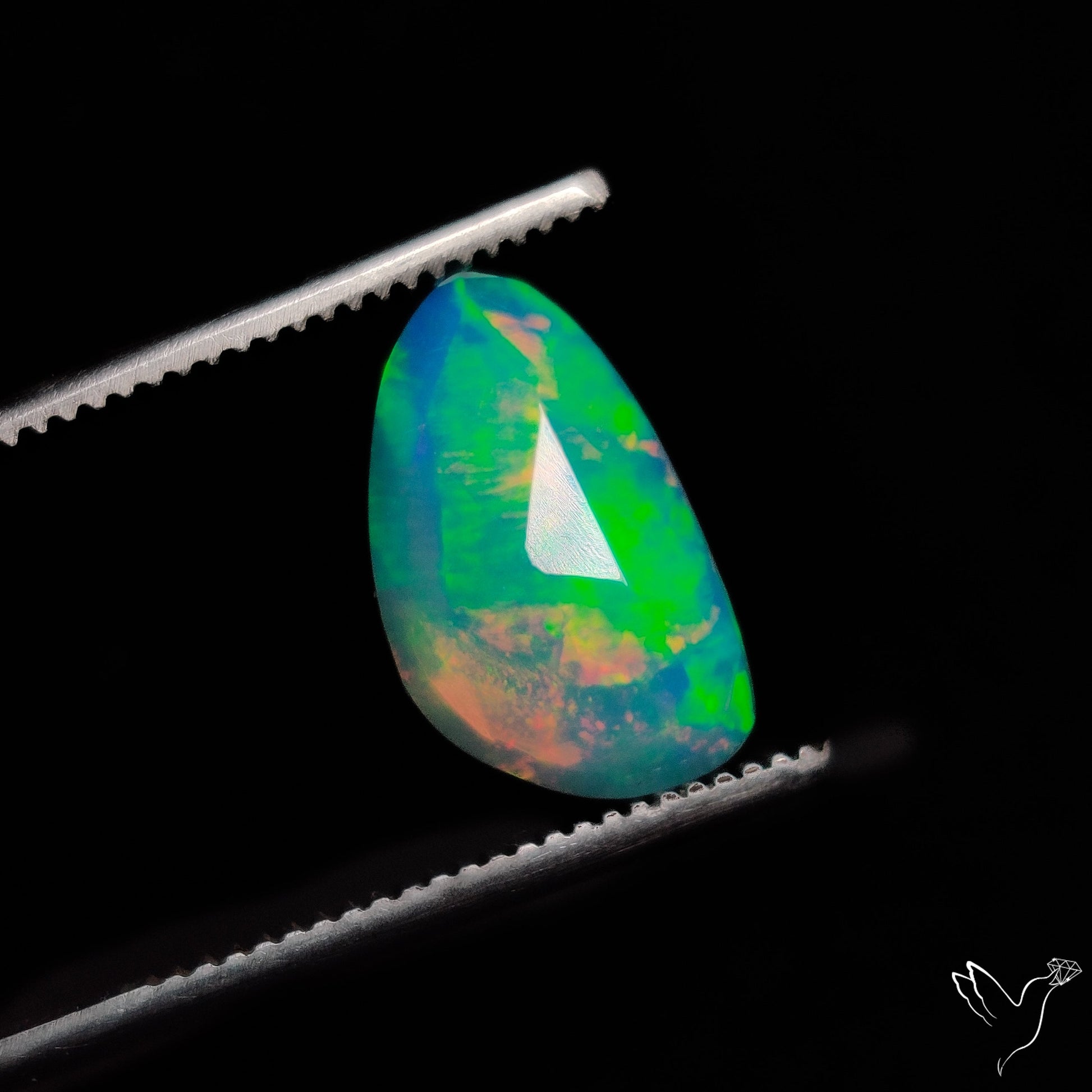 Rose Cut Ethiopian Welo Opal