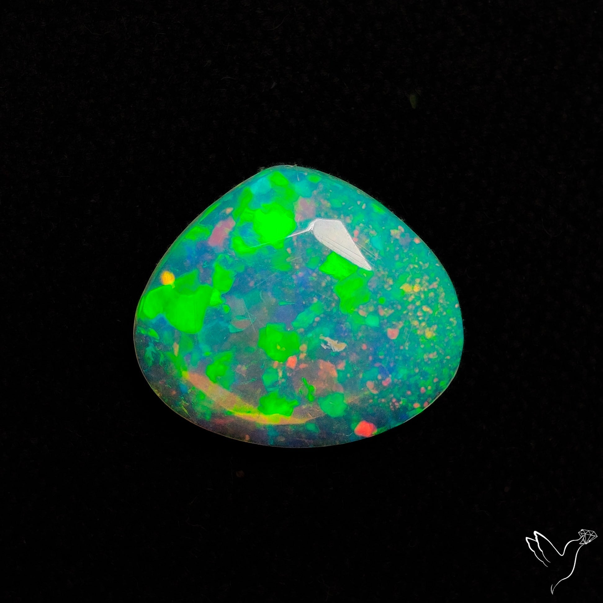 Rose Cut Ethiopian Welo Opal