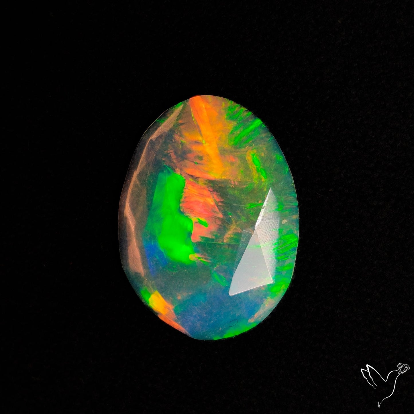 Rose Cut Ethiopian Welo Opal