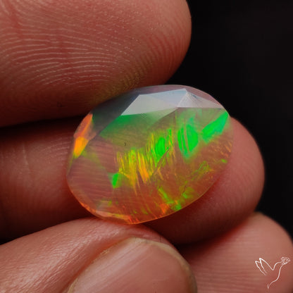 Rose Cut Ethiopian Welo Opal