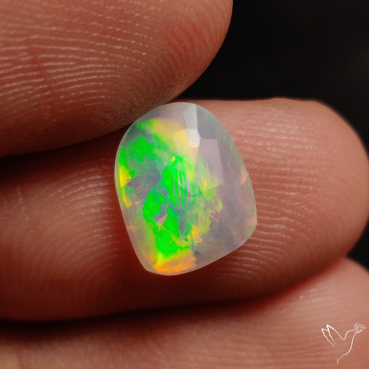 Rose Cut Ethiopian Welo Opal