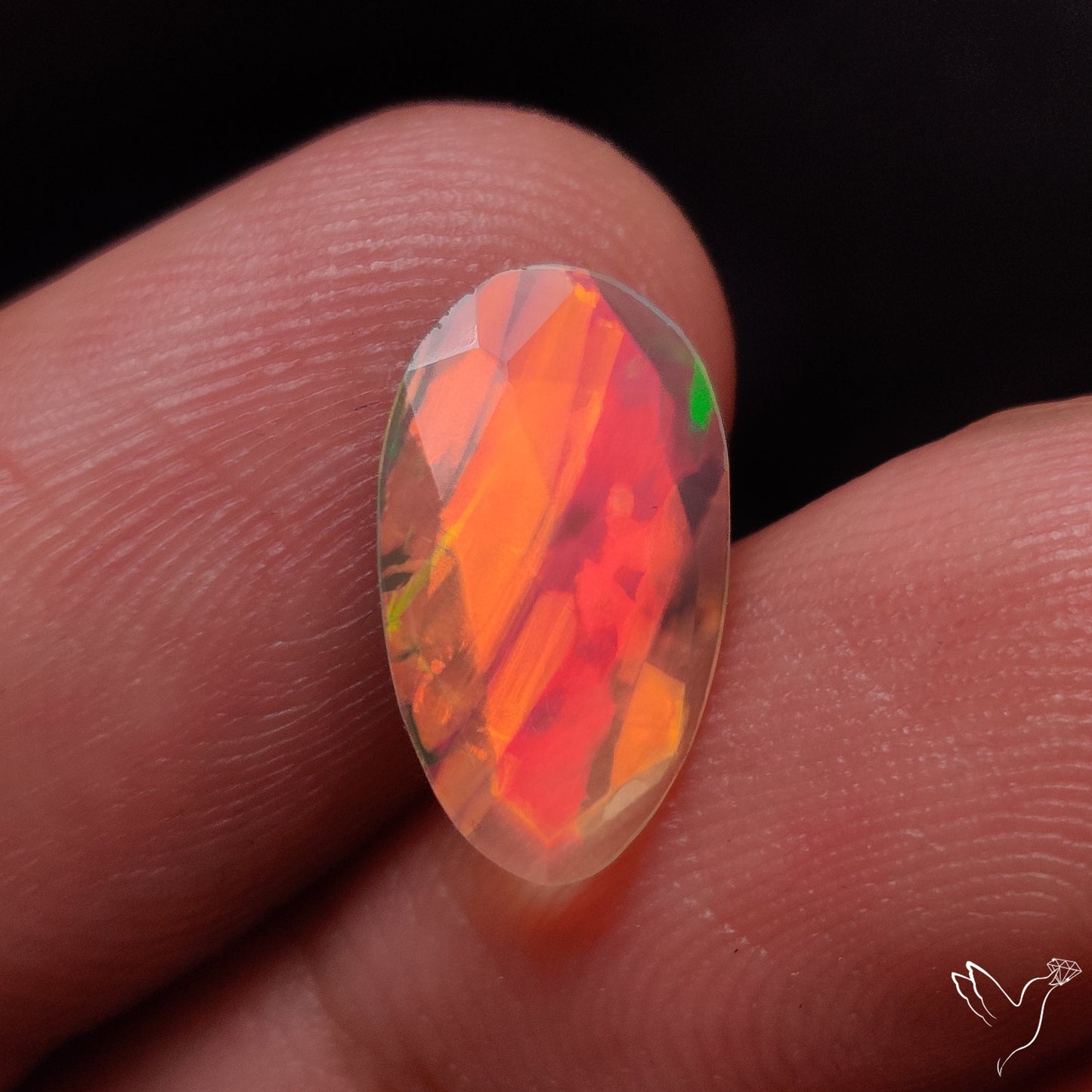 Rose Cut Ethiopian Welo Opal
