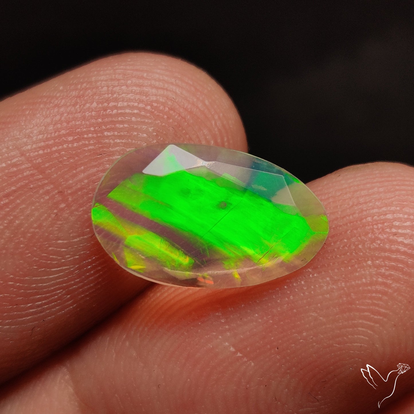 Rose Cut Ethiopian Welo Opal