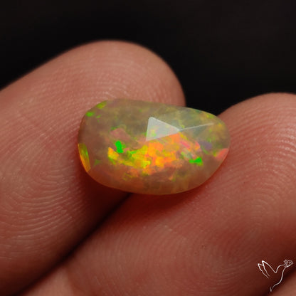 Rose Cut Ethiopian Welo Opal