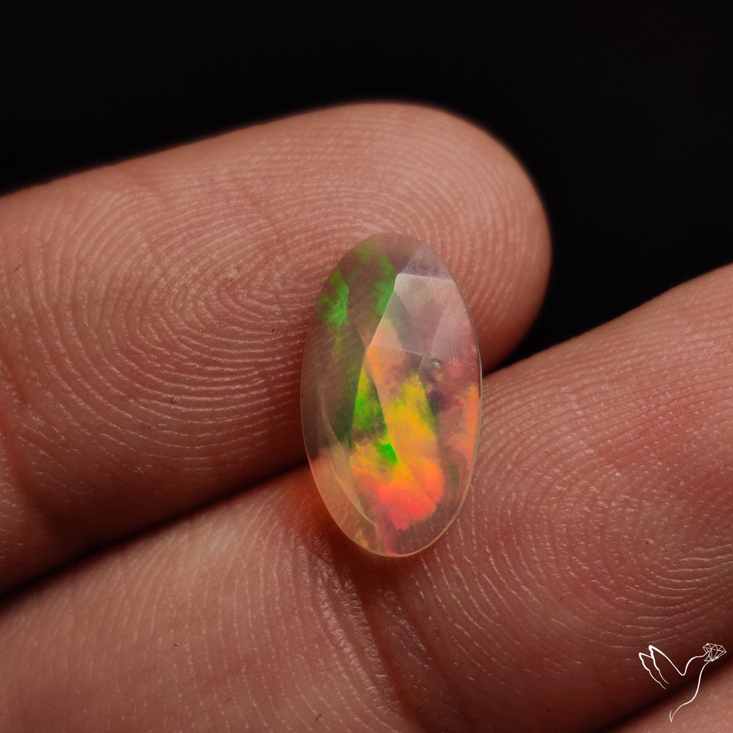 Rose Cut Ethiopian Welo Opal