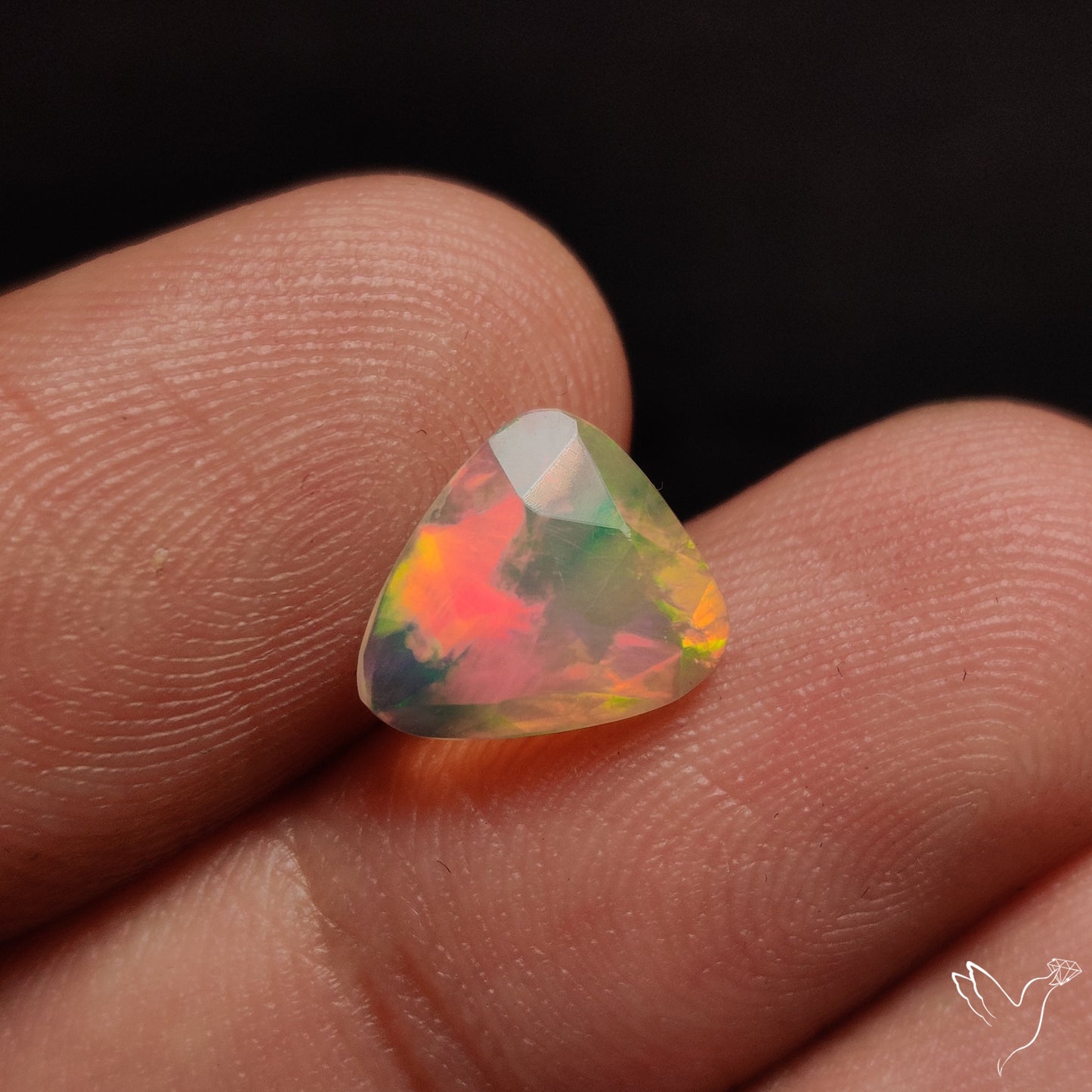 Rose Cut Ethiopian Welo Opal