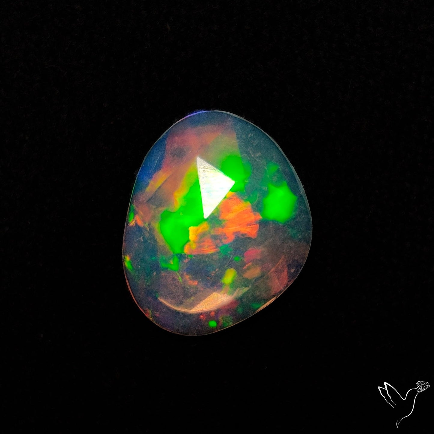 Rose Cut Ethiopian Welo Opal