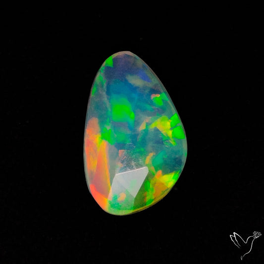 Rose Cut Ethiopian Welo Opal