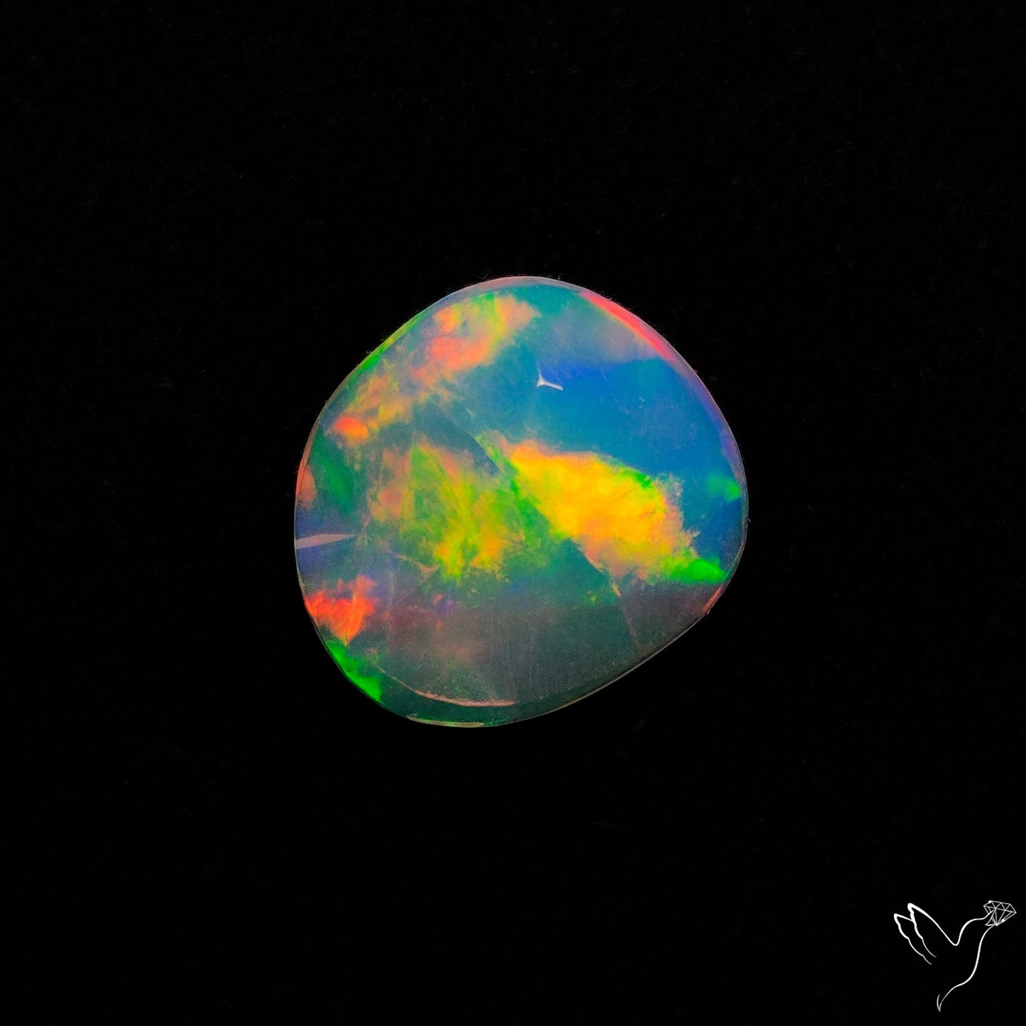 Rose Cut Ethiopian Welo Opal