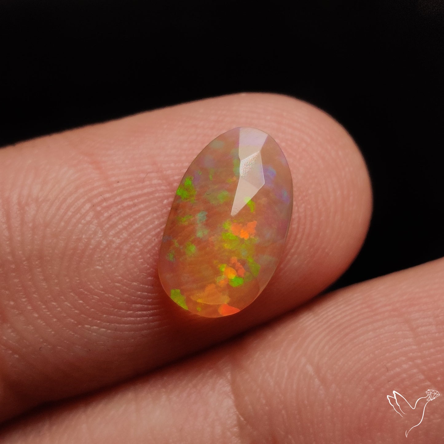 Rose Cut Ethiopian Welo Opal
