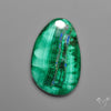 Malachite Cabochon With Chatoyancy