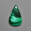 Malachite Cabochon With Chatoyance