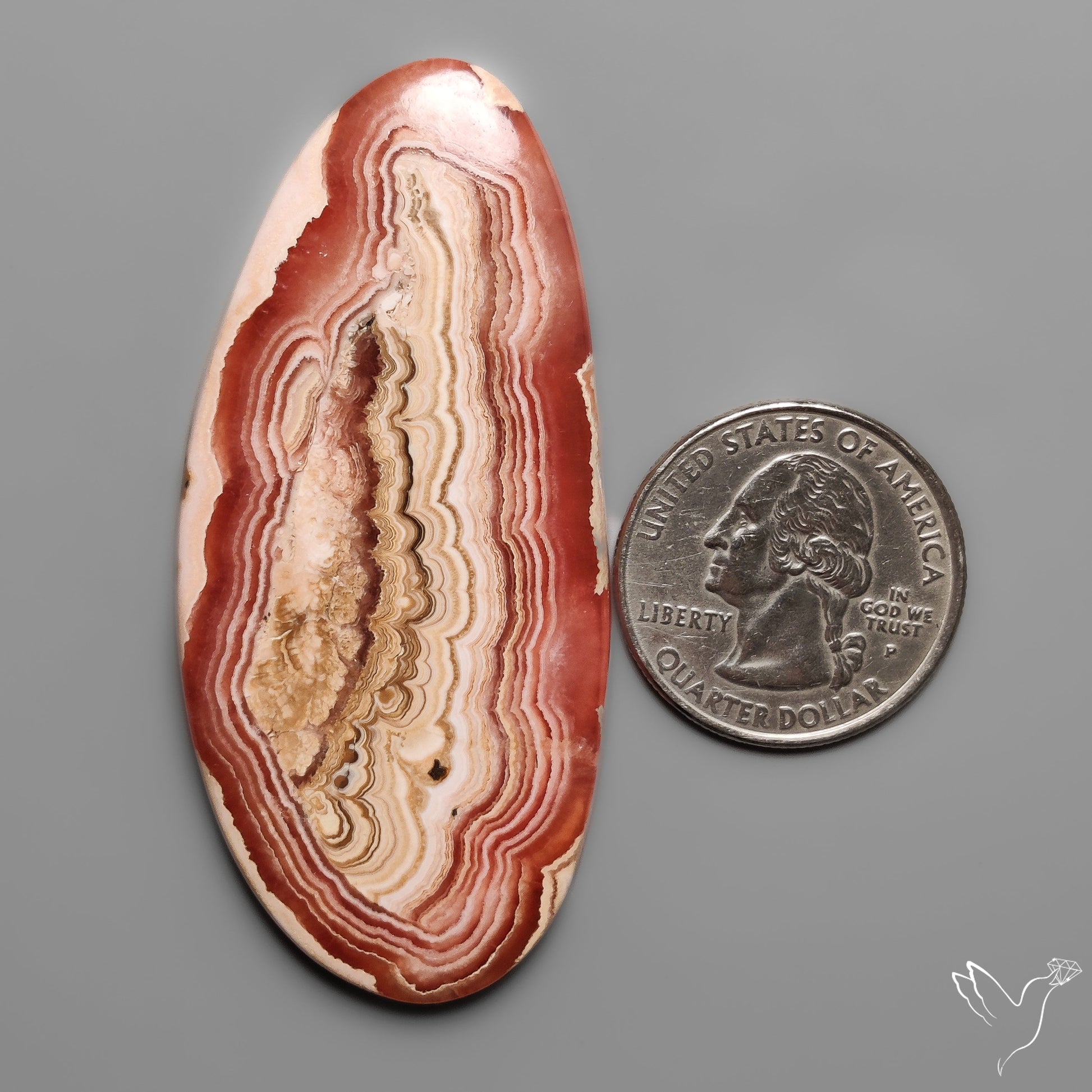 Rhodochrosite Cabochon