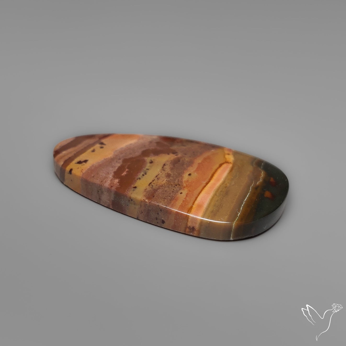 Polychrome Jasper Cabochon