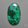 Peruvian Chrysocolla Cabochon Deep Green