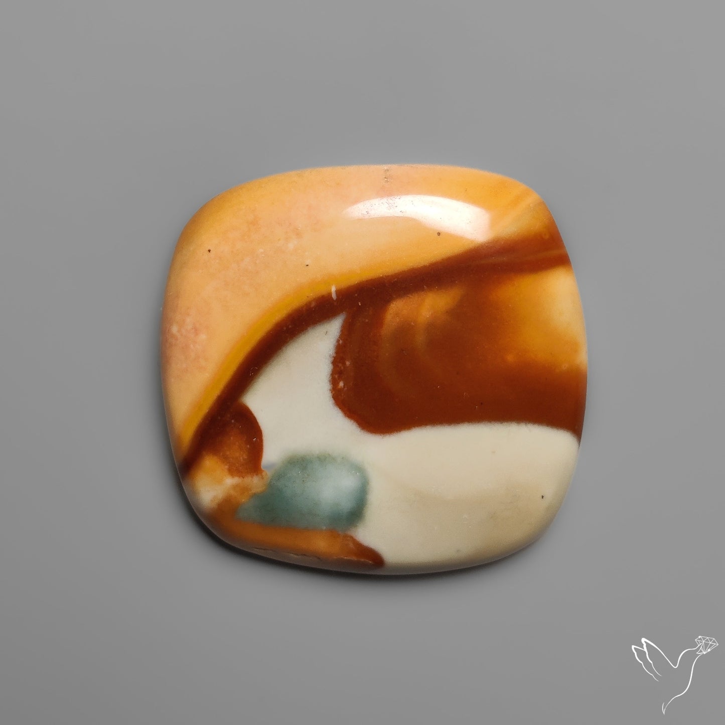 Polychrome Jasper Cabochon