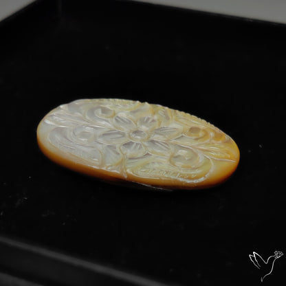 Mother Of Pearl Mughal Carving