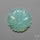 Aqua Chalcedony Flower Carving