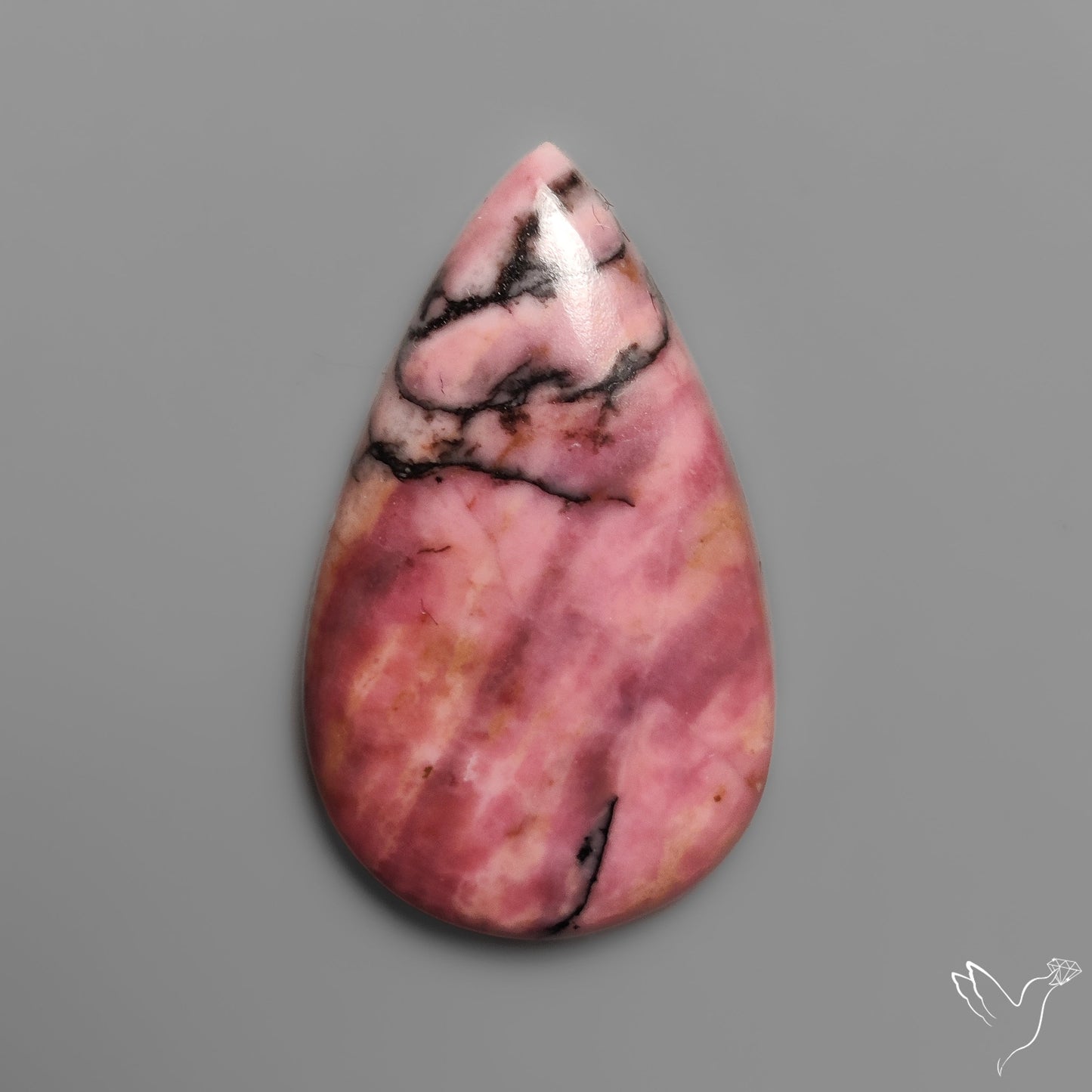 Pink Rhodonite Cabochon
