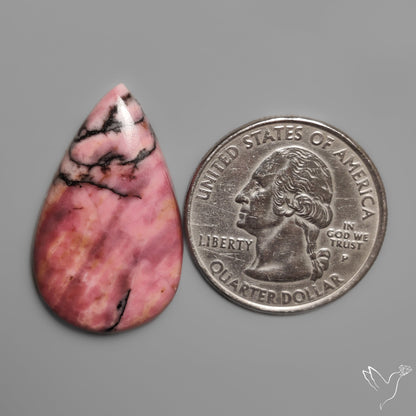 Pink Rhodonite Cabochon