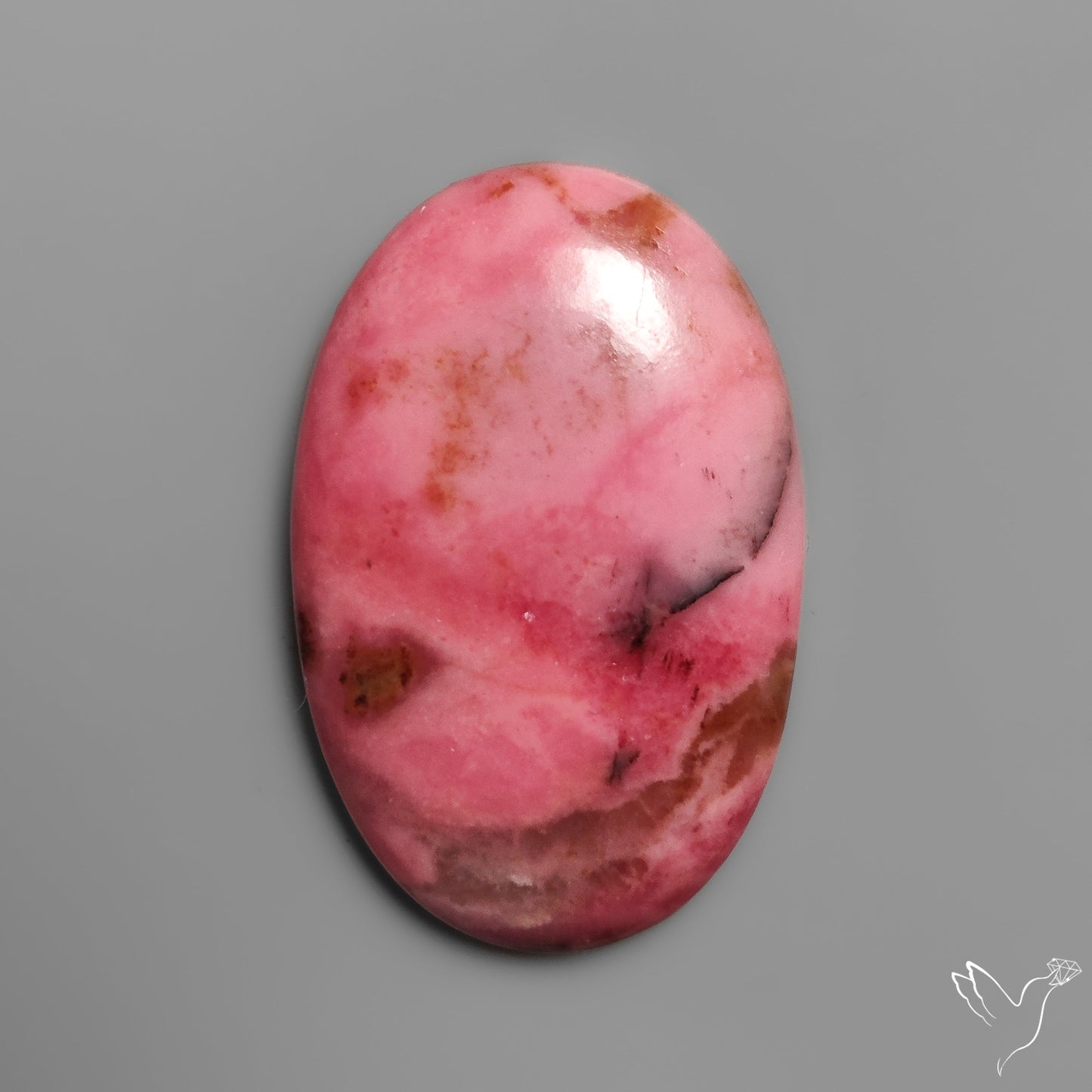 Pink Rhodonite Cabochon
